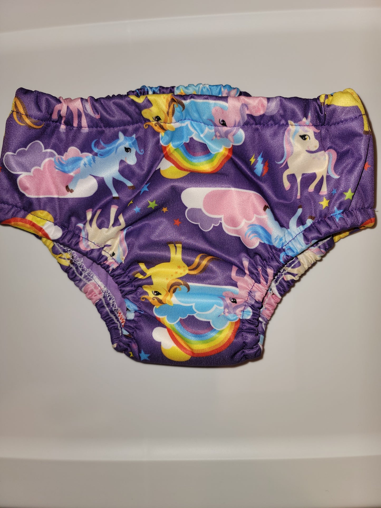 Unicorns and rainbows Waterproof Training Pants in Size Medium