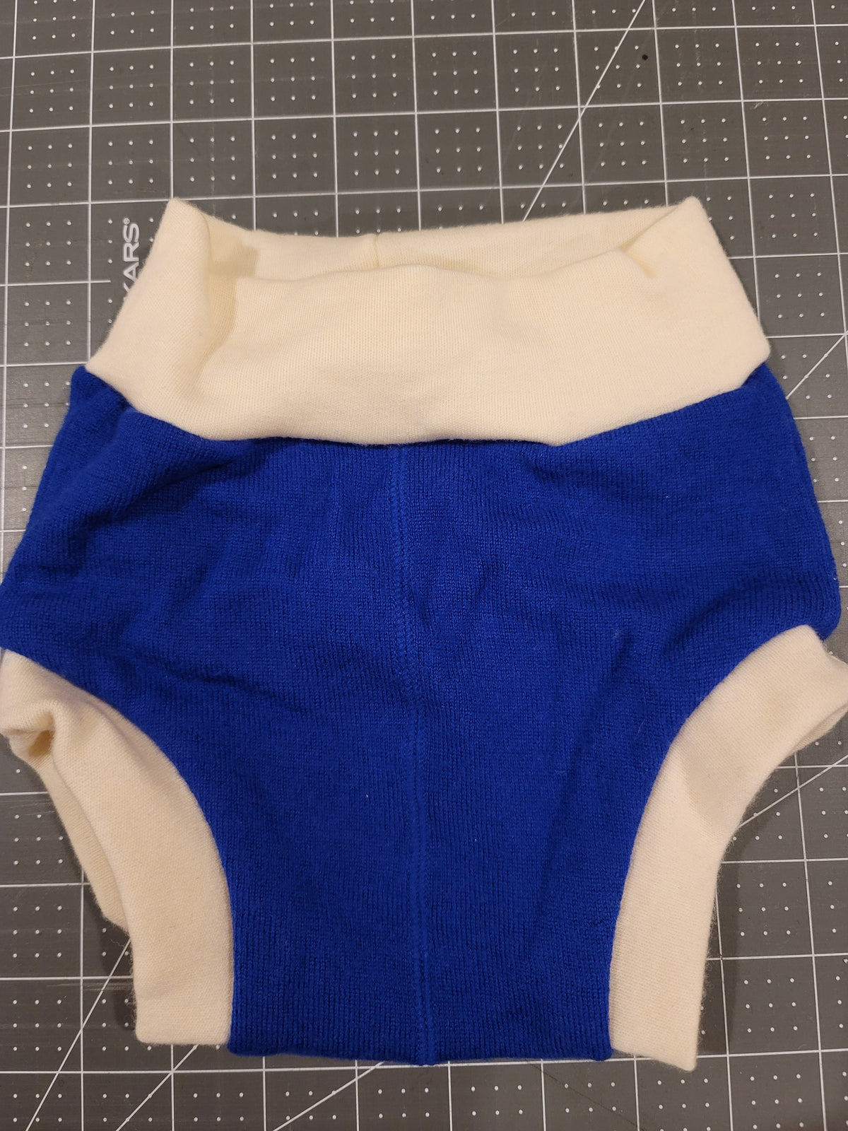 Royal Blue Medium Merino Wool Diaper Cover
