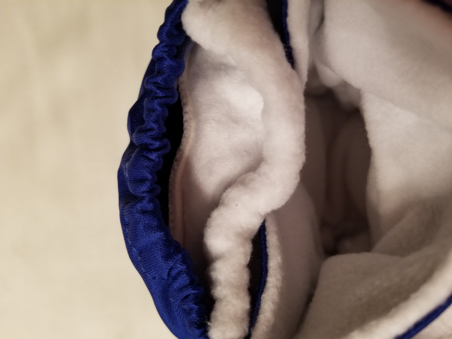 BubbyBums Royal Blue Newborn AIO Diapers with Pocket Opening