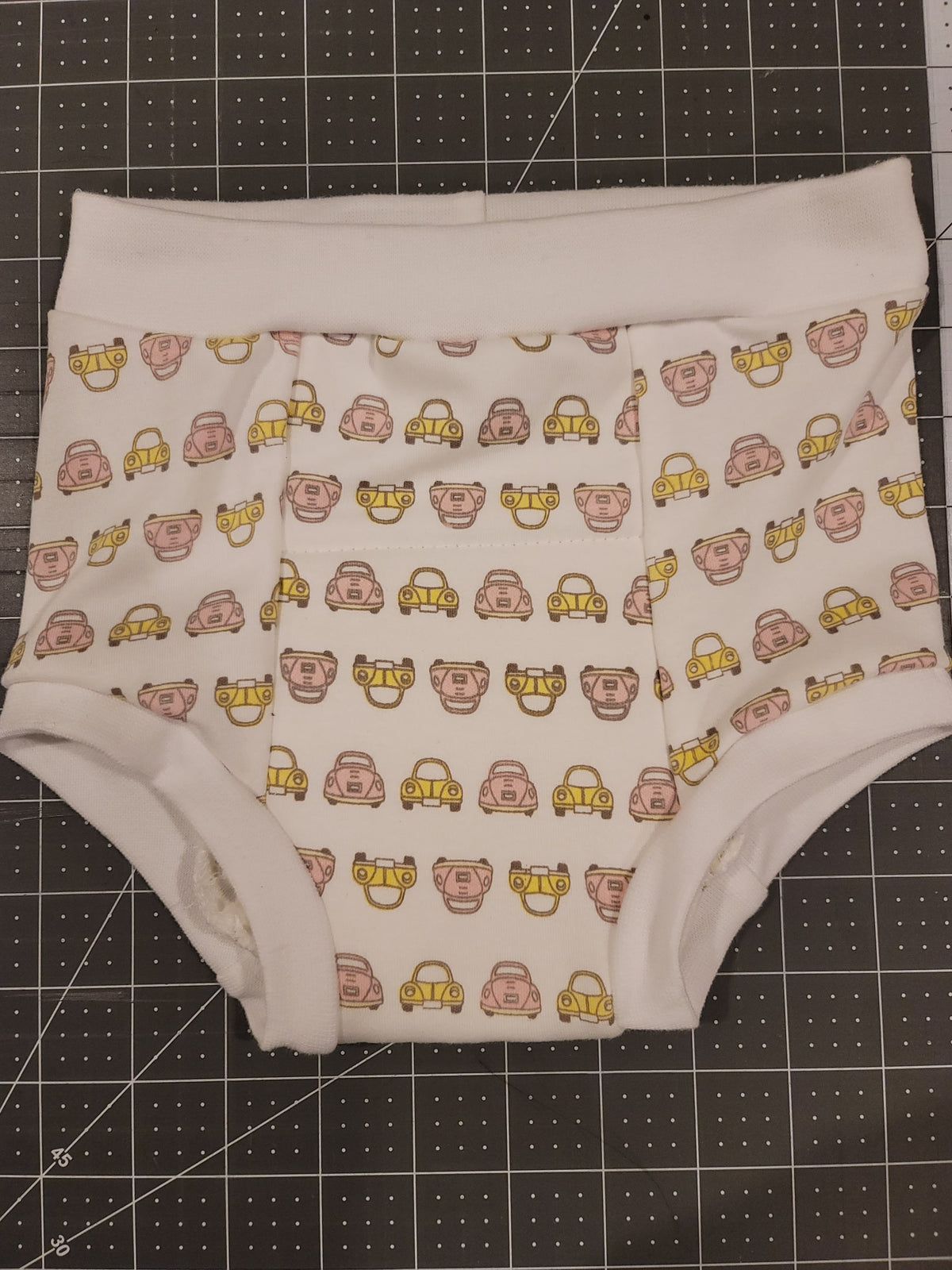 Cars on White Cloth Training pants size 3T