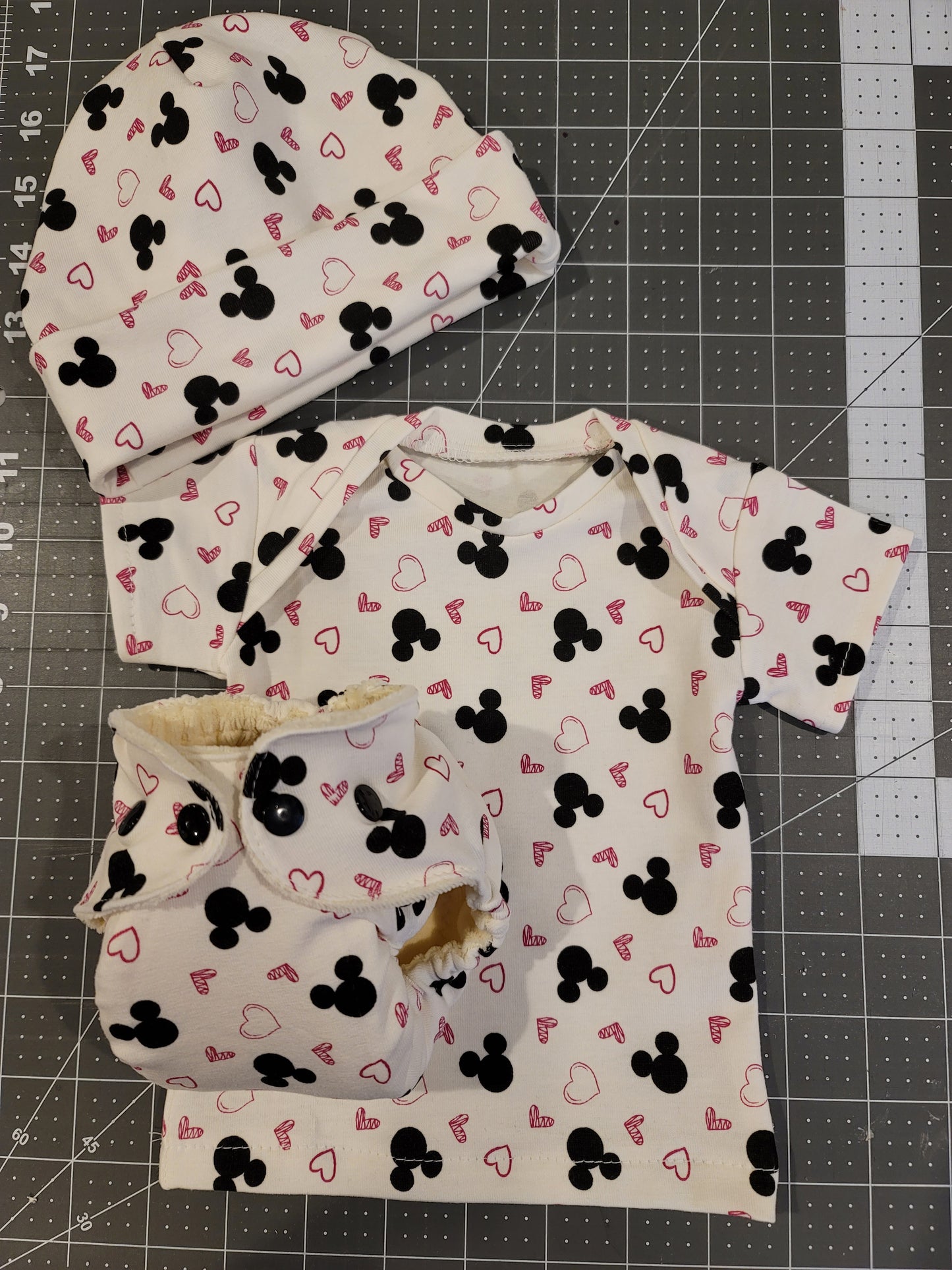 Mouse Heads 3 Piece Set