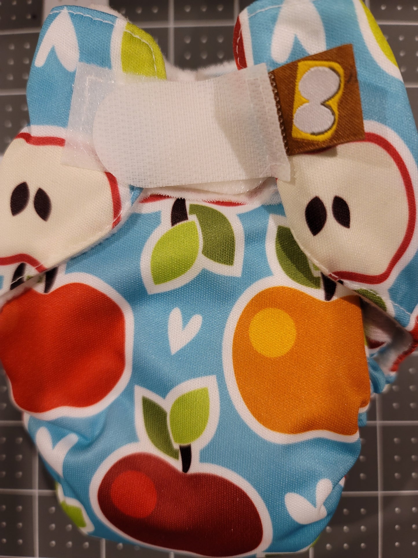 Newborn AIO Diaper with Hook & Loop Closure