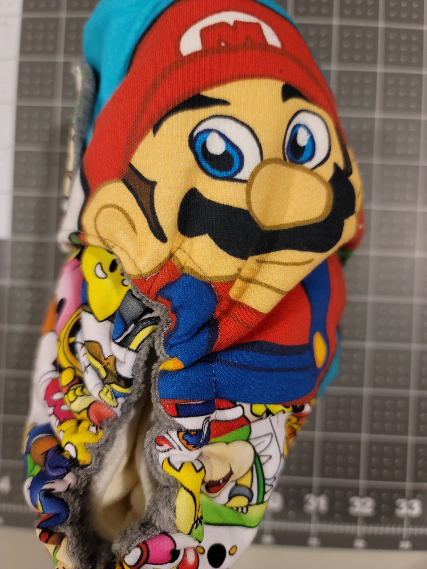 Mario & Princess Fitted One Size Diaper