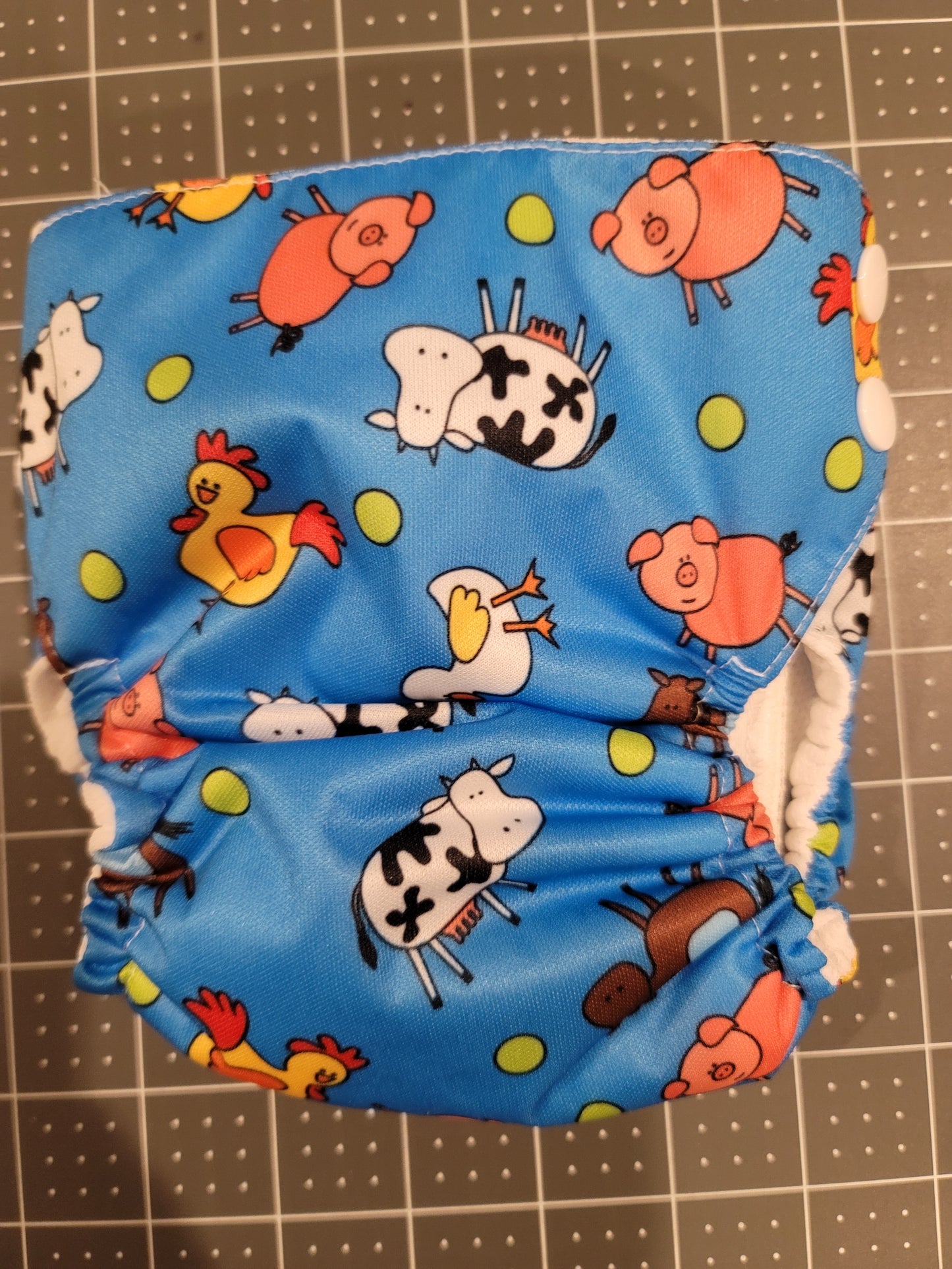 All in Two Small (9-16 lbs) Side Snap closure diapers