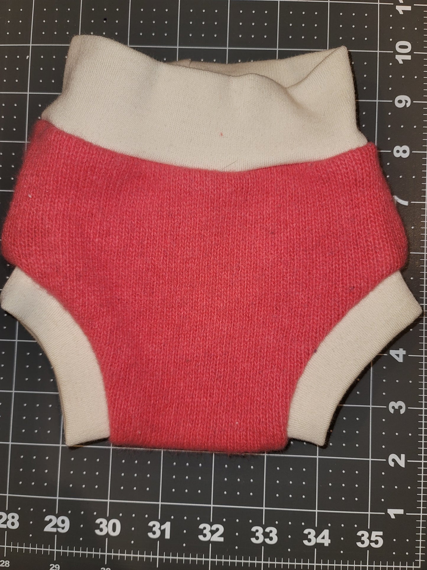 Apricot Newborn Wool Diaper Cover