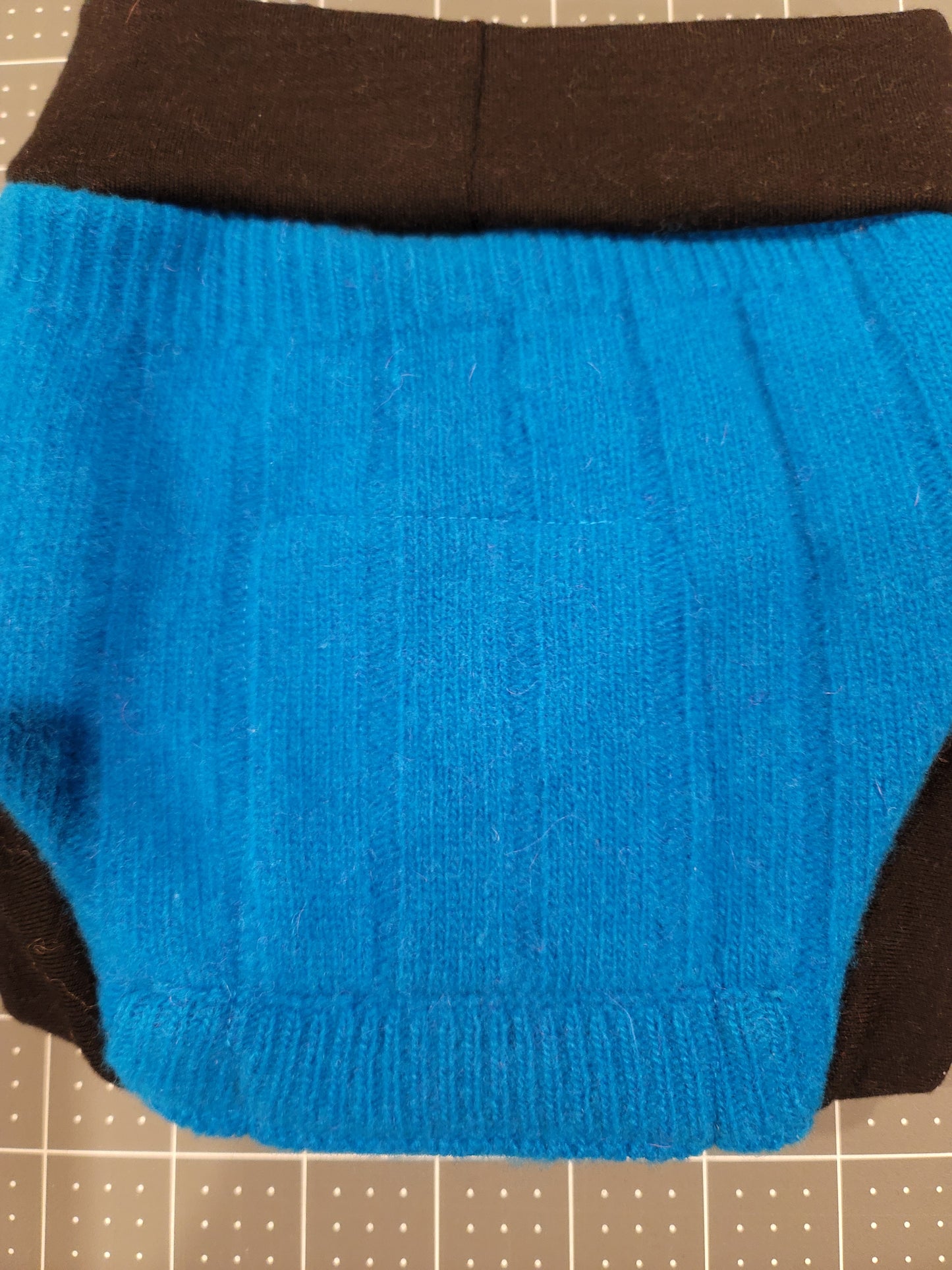 Peacock Blue Small Wool Diaper Cover