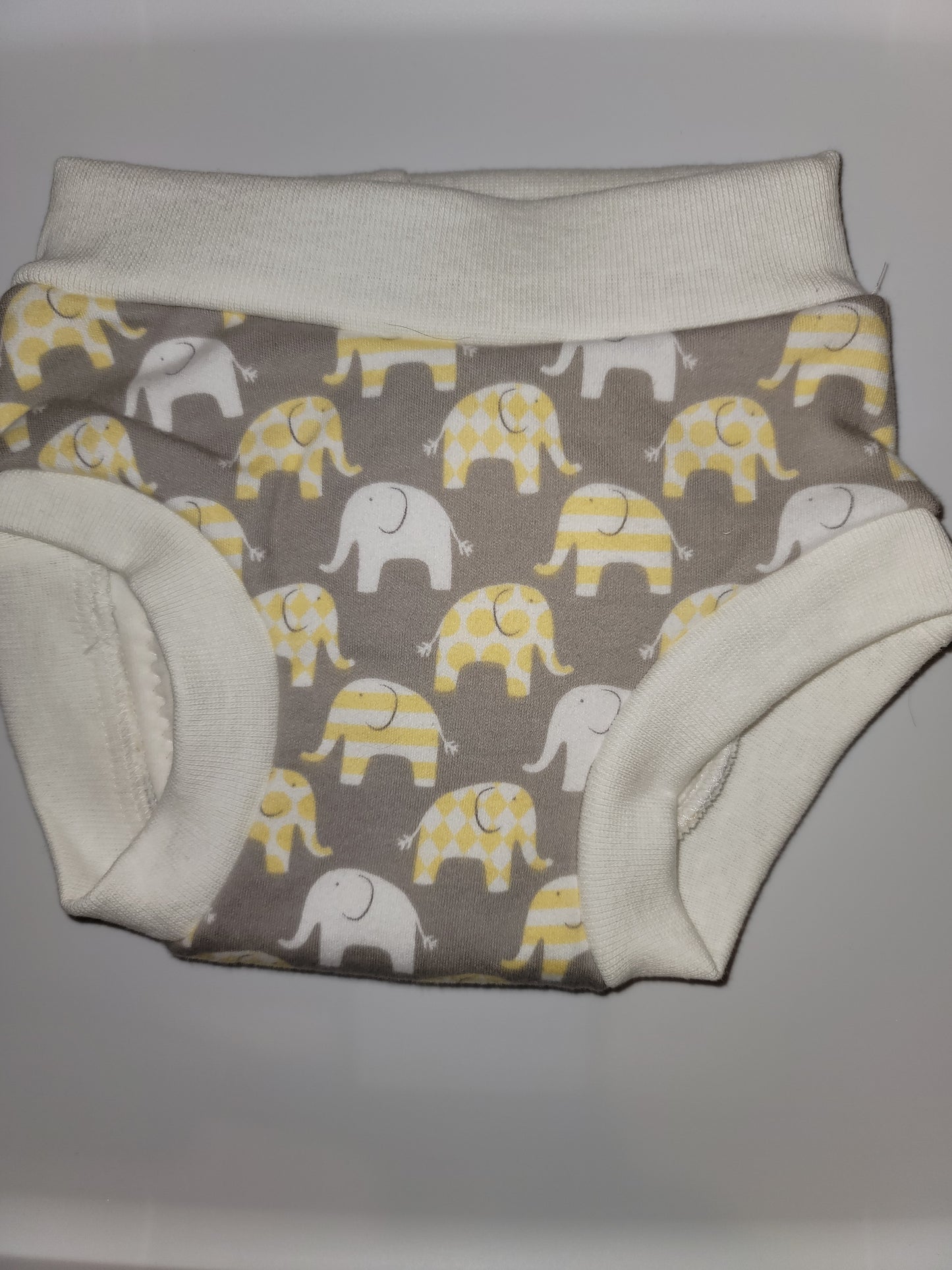 Elephants on Gray Cloth Training Pants