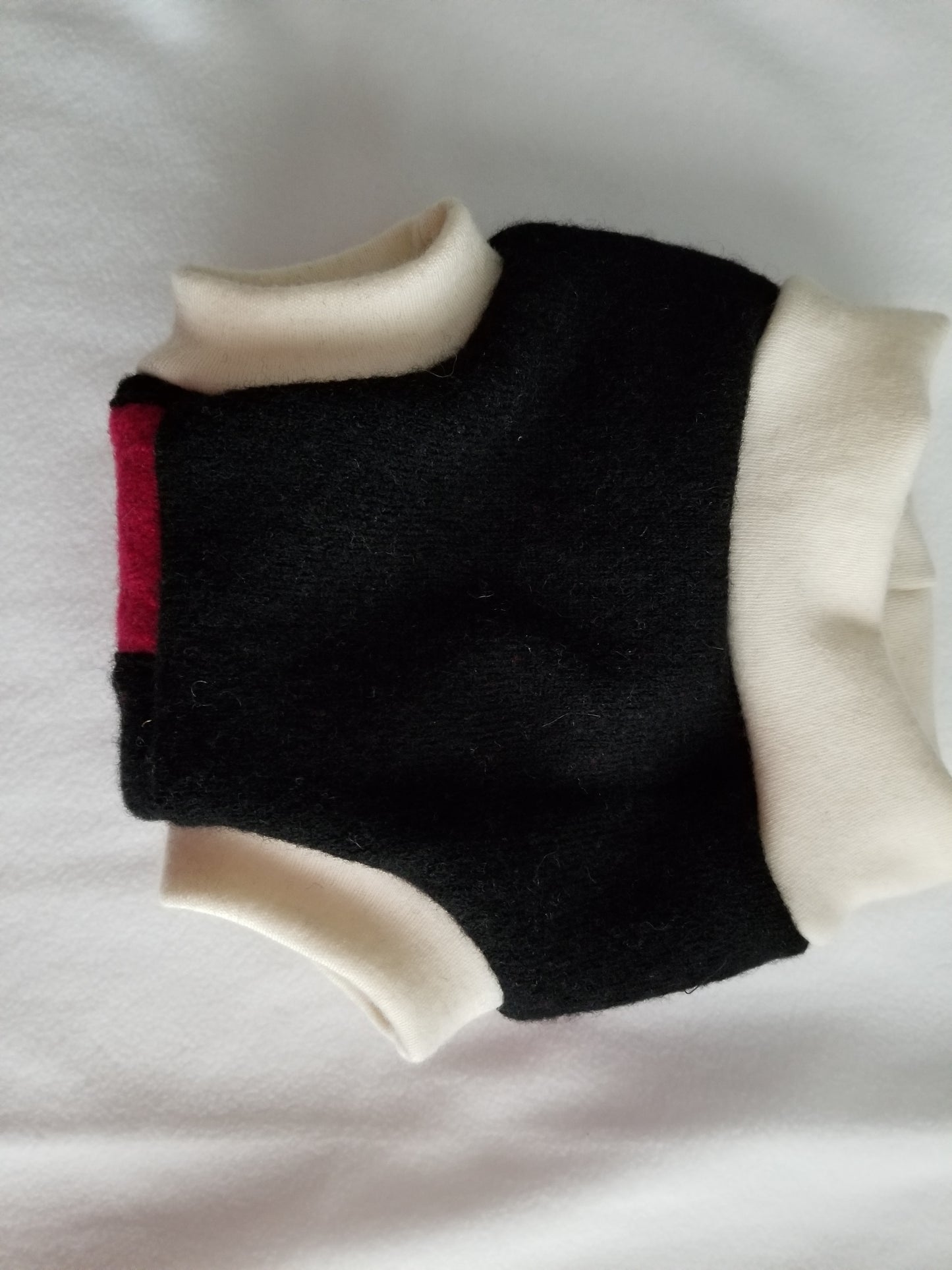 Checkers Merino Wool Diaper Cover Size Small 1-6 months