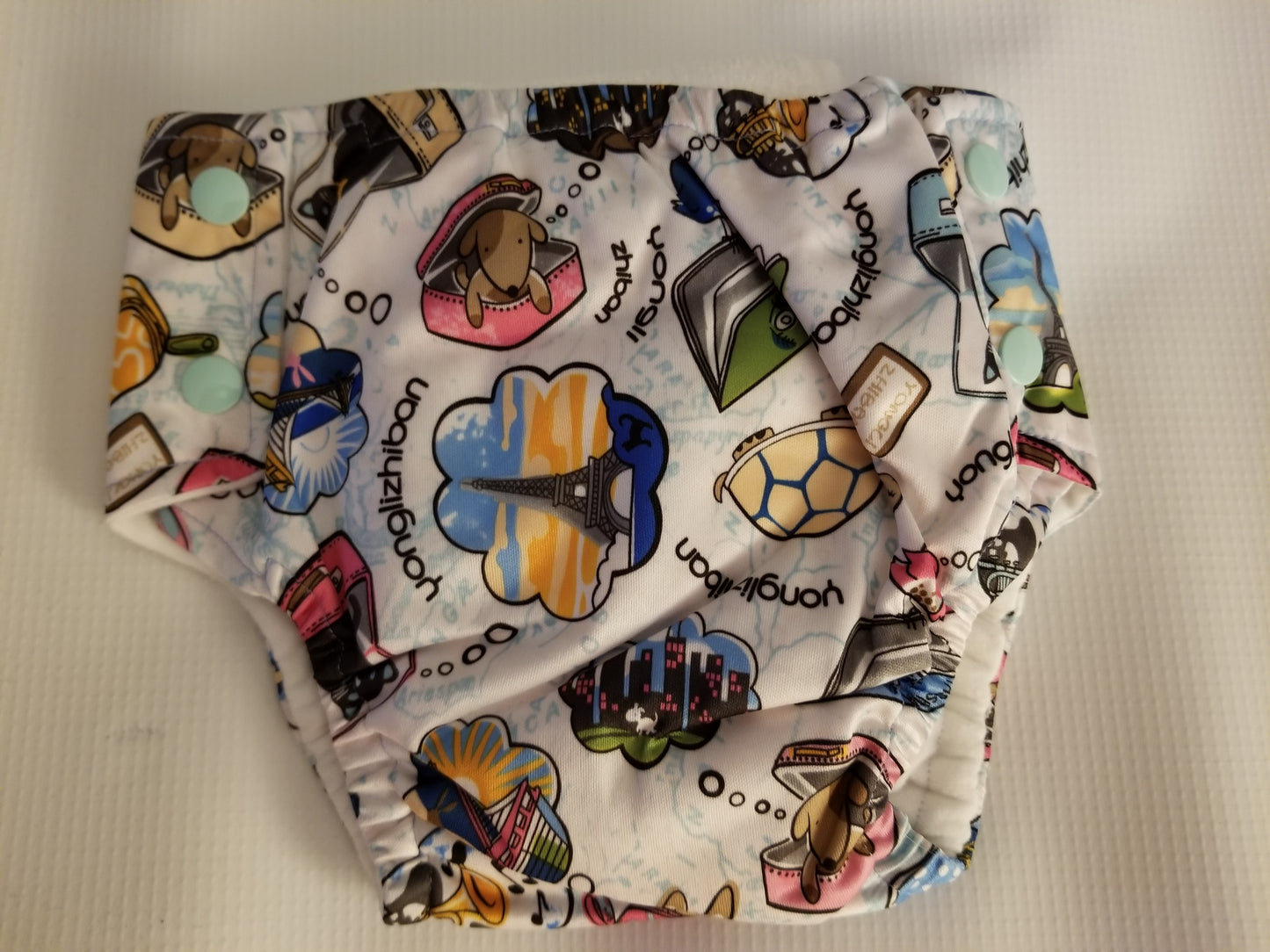 Toddler Side Snap Pocket Diapers