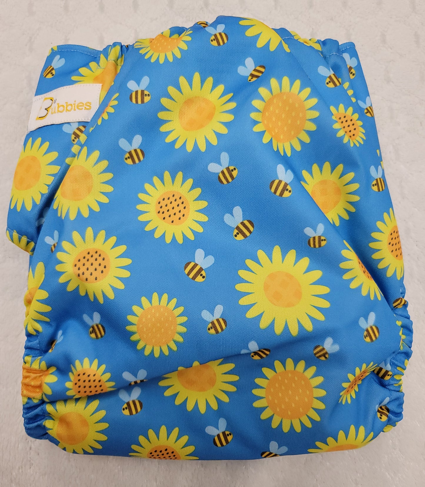 Sunflowers One Size Pocket Diaper