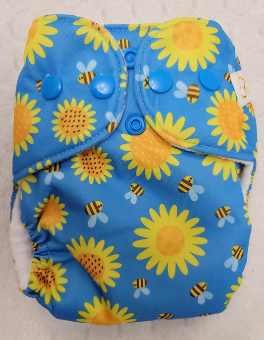 Sunflowers AIO+ Newborn Diaper