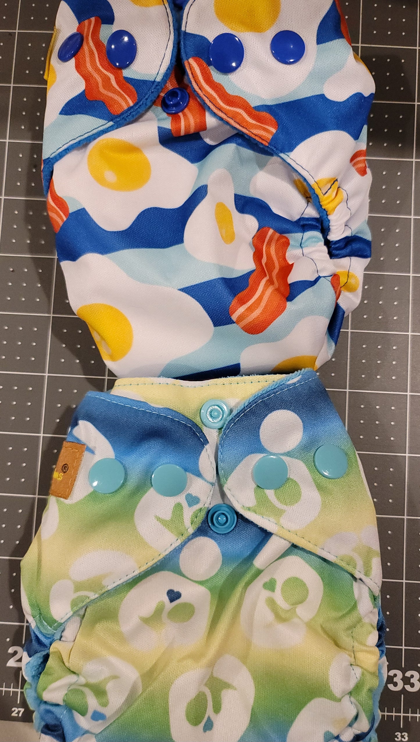 Set of 10 Gender Neutral AIO Newborn Diaper