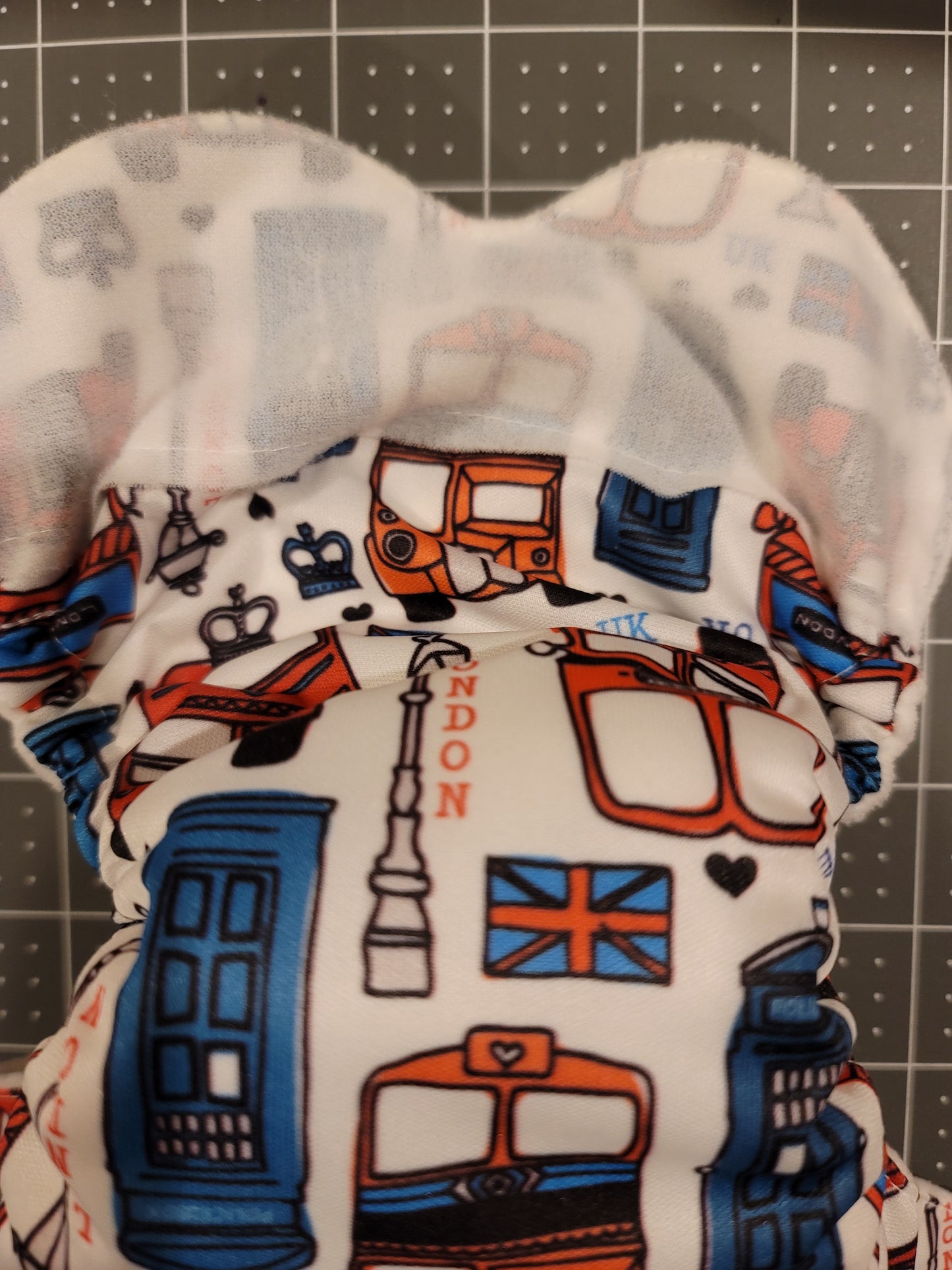 Newborn AIO Diaper with Hook & Loop Closure