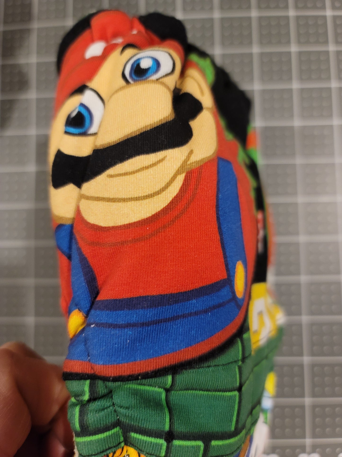 Mario & Dinosaur Fitted One Size Diaper