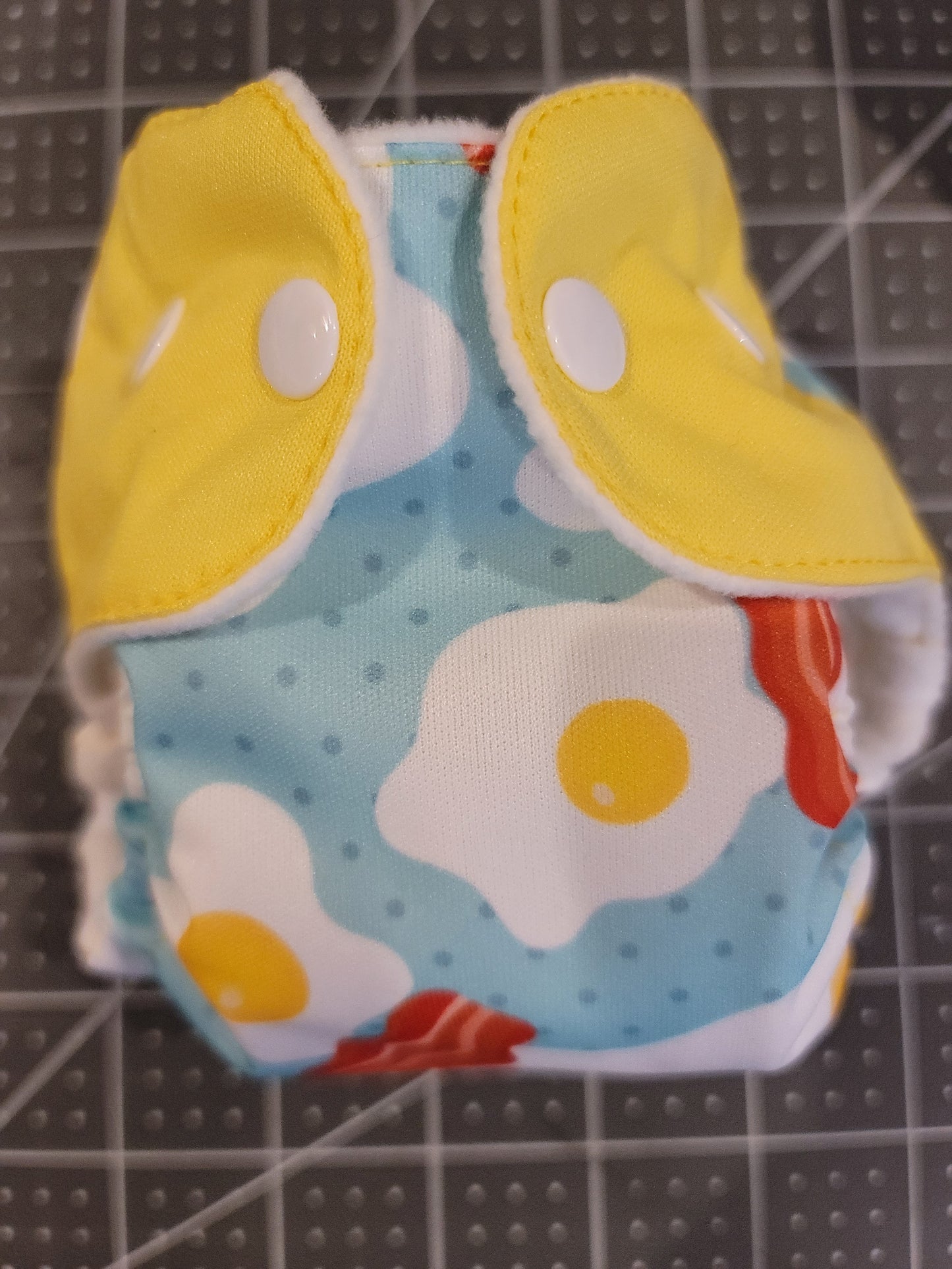 Bacon & Eggs Preemie AIO Diaper