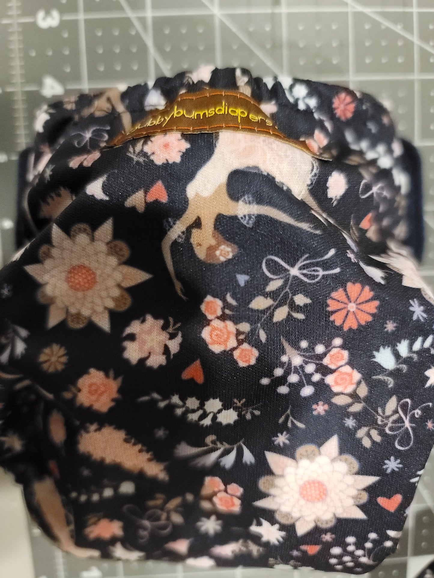 Ballerina Side Snap Closure AIO Newborn Diaper