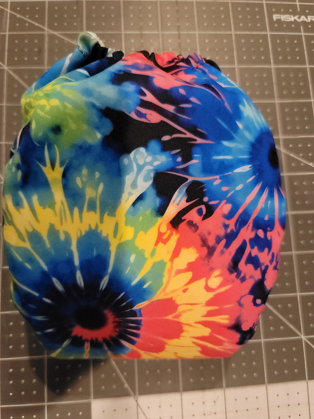 Neon Tie Dye look AIO Newborn Diaper
